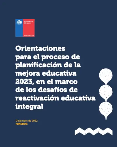 Orientaciones PME 2023 - Comunidad Escolar - KIMCHE